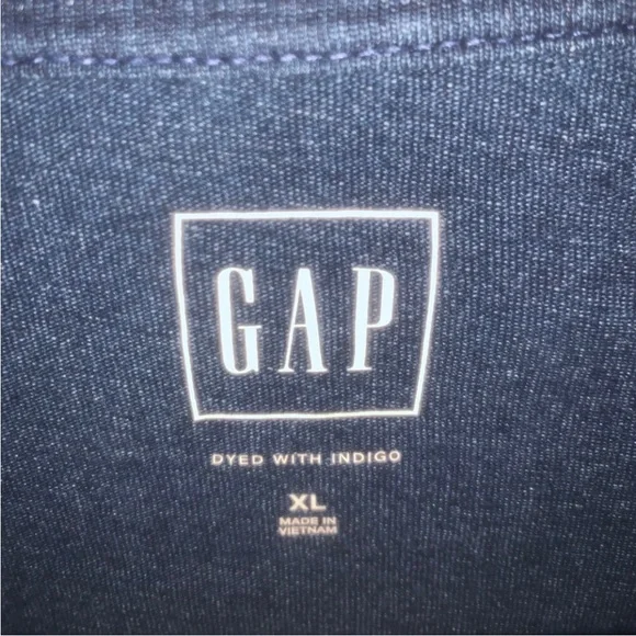 GAP Men's Denim Blue Flag Tee - Picture 4 of 4
